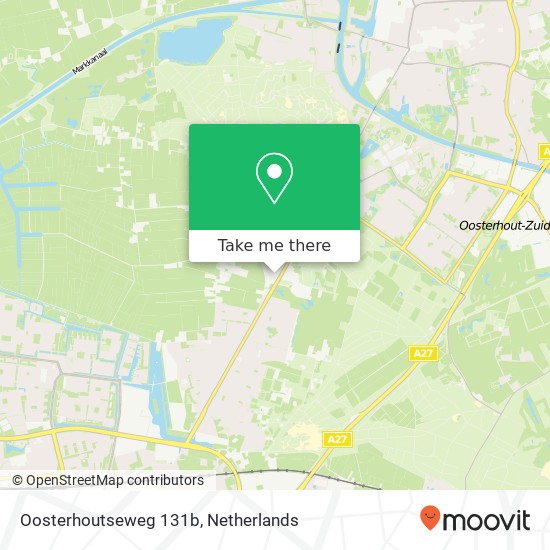 Oosterhoutseweg 131b, 4847 DB Teteringen map