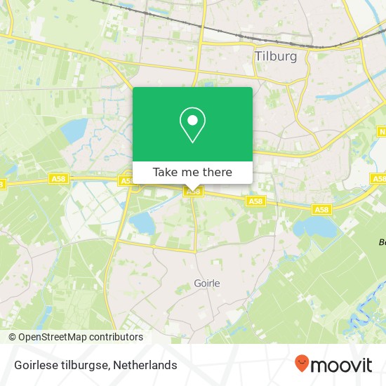Goirlese tilburgse, 5026 Tilburg Karte