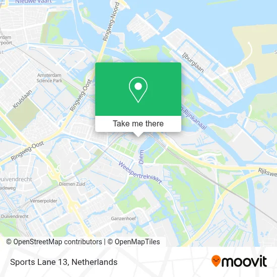 Sportlaan 13 map