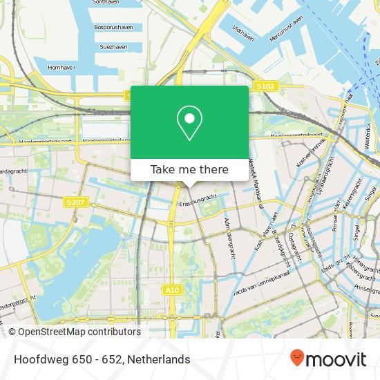 Hoofdweg 650 - 652, Hoofdweg 650 - 652, 1055 AB Amsterdam, Nederland map