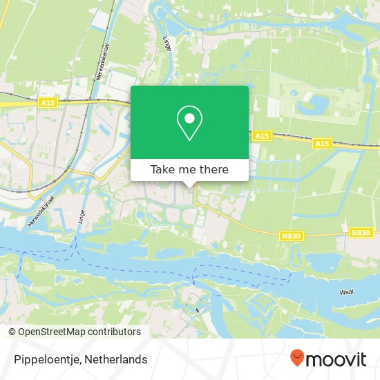 Pippeloentje, Pippeloentje, 4207 WK Gorinchem, Nederland map