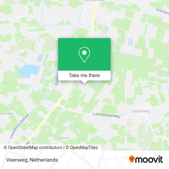 Veenweg map