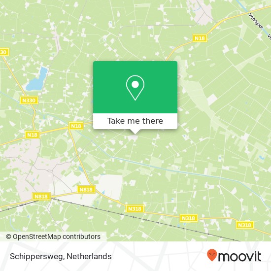 Schippersweg, 7055 BN Heelweg map