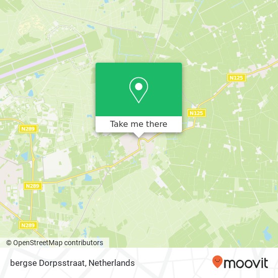 bergse Dorpsstraat, 4635 Huijbergen map
