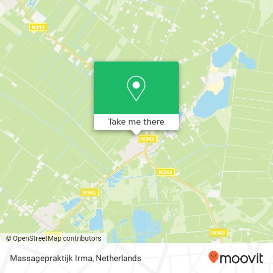 Massagepraktijk Irma, Randweg 18 map