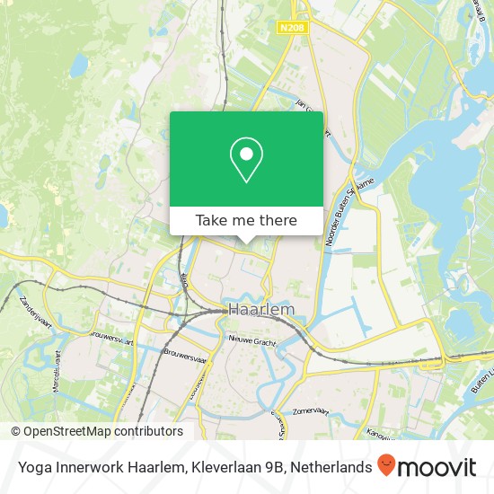 Yoga Innerwork Haarlem, Kleverlaan 9B Karte