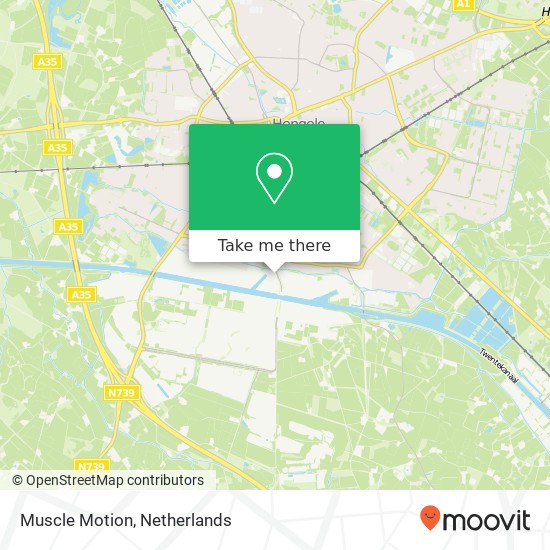 Muscle Motion, Oude Boekeloseweg 11 map