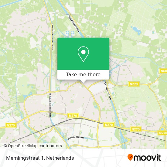 Memlingstraat 1 map