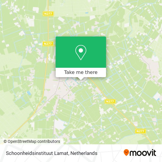 Schoonheidsinstituut Lamat Karte