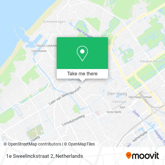1e Sweelinckstraat 2 map