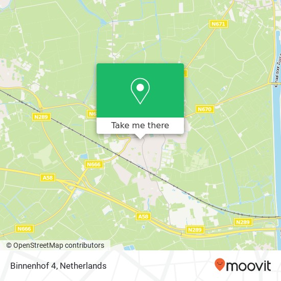 Binnenhof 4, 4421 BS Kapelle map