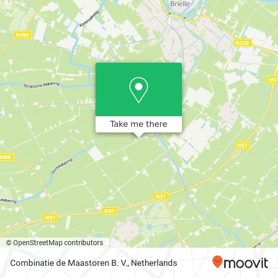 Combinatie de Maastoren B. V., Sluisweg 4 map