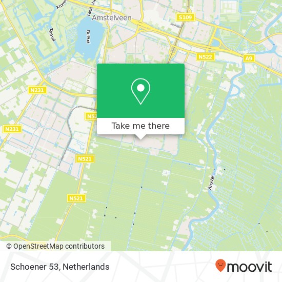 Schoener 53, Schoener 53, 1186 TX Amstelveen, Nederland map