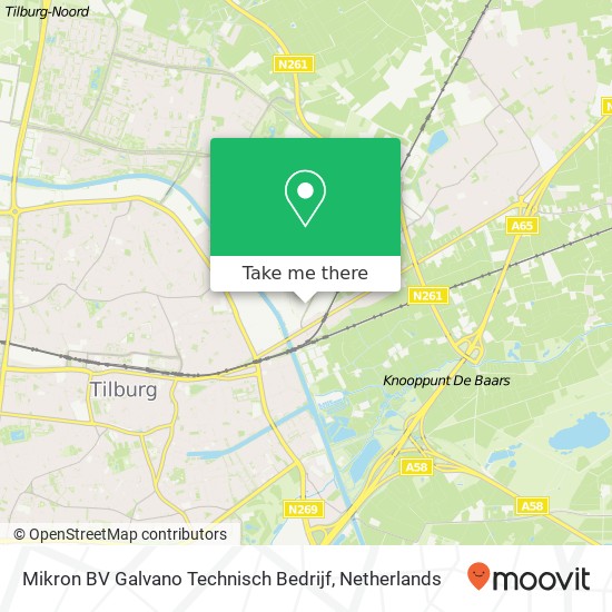Mikron BV Galvano Technisch Bedrijf Karte