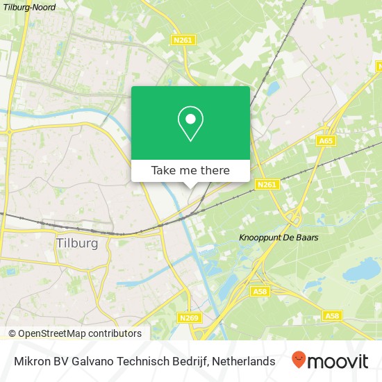 Mikron BV Galvano Technisch Bedrijf map