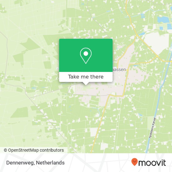 Dennenweg, 8172 AG Vaassen map