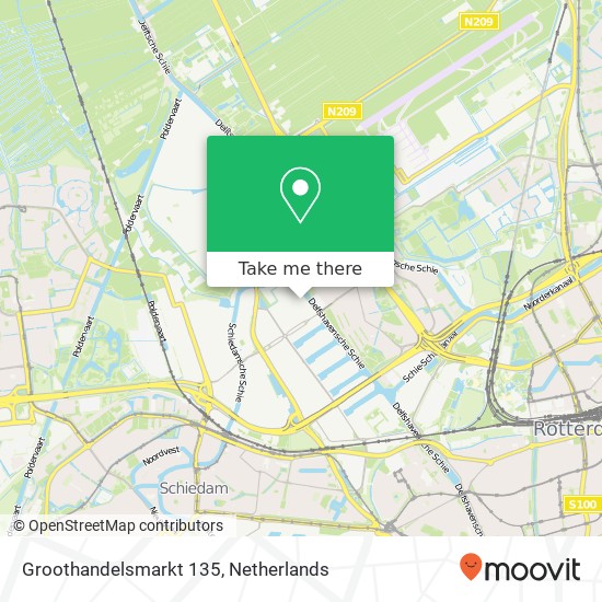 Groothandelsmarkt 135, 3044 HE Rotterdam map