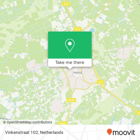 Vinkenstraat 102, 5961 XE Horst map