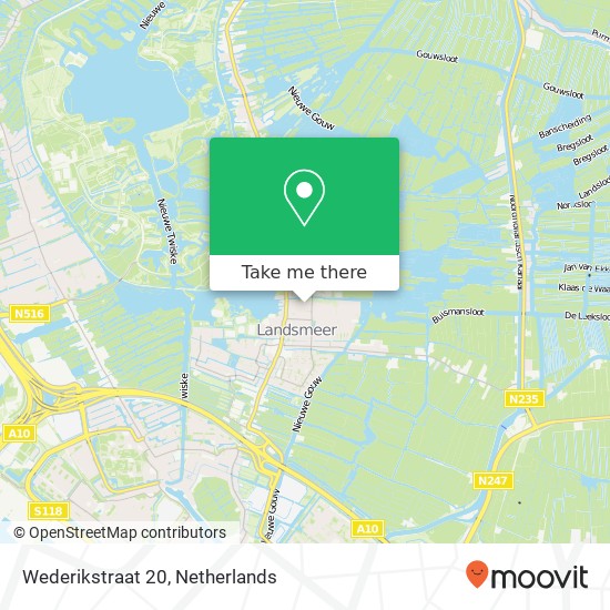 Wederikstraat 20, 1121 XJ Landsmeer map
