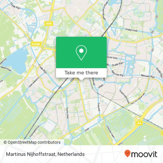 Martinus Nijhoffstraat, 2321 Leiden map