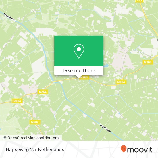 Hapseweg 25, 5454 NS Sint Hubert map