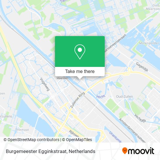 Burgemeester Egginkstraat Karte