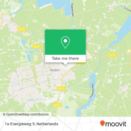 1e Energieweg 9, 9301 LK Roden map