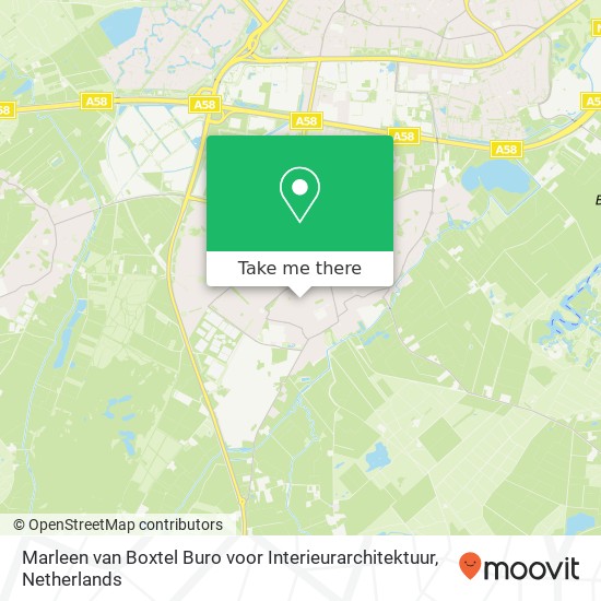 Marleen van Boxtel Buro voor Interieurarchitektuur, Hoogstraat 75 map