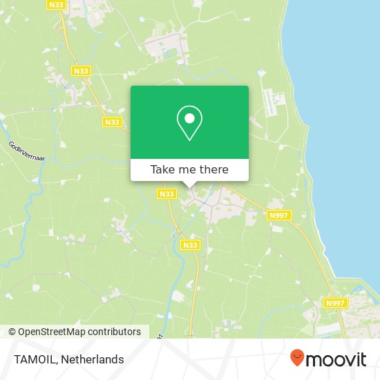 TAMOIL, Hoofdweg 65 map