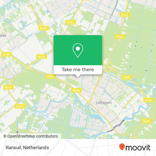 Ransuil, Ransuil, 1422 Uithoorn, Nederland Karte