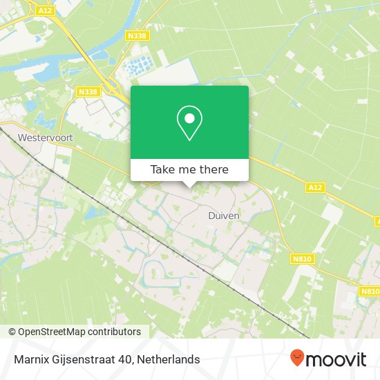 Marnix Gijsenstraat 40, 6921 AA Duiven map