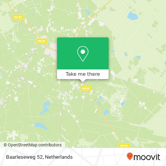 Baarleseweg 52, Baarleseweg 52, 4861 RH Chaam, Nederland map