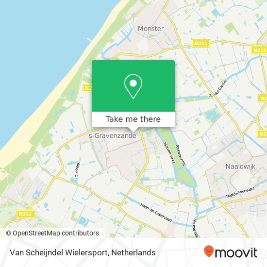 Van Scheijndel Wielersport, Dingemans van de Kasteeleplein map