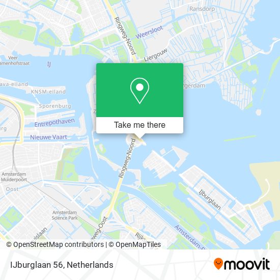 IJburglaan 56 map