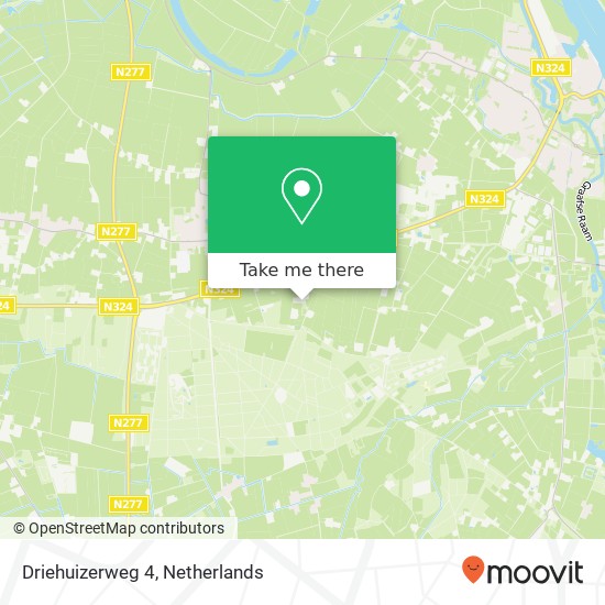 Driehuizerweg 4, 5375 KN Reek map