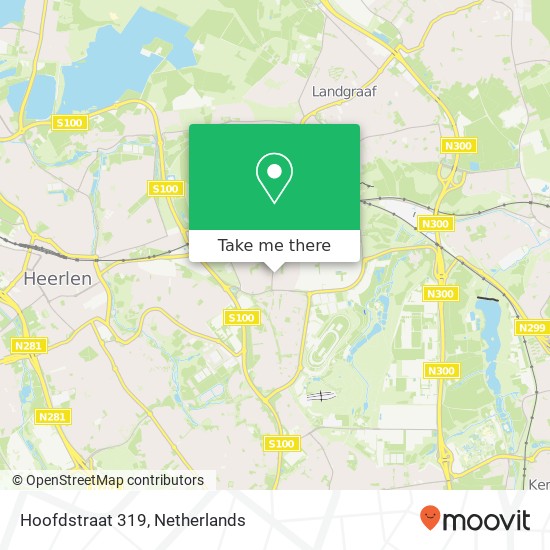 Hoofdstraat 319, 6372 CX Landgraaf map