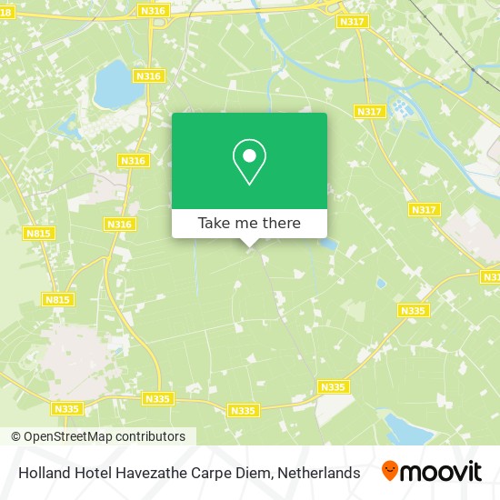 Holland Hotel Havezathe Carpe Diem map