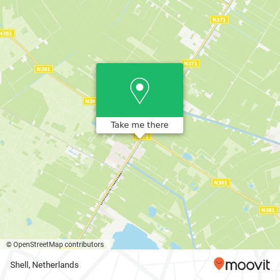 Shell, Rijksweg map