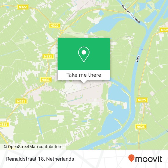 Reinaldstraat 18, 5331 XC Kerkdriel map