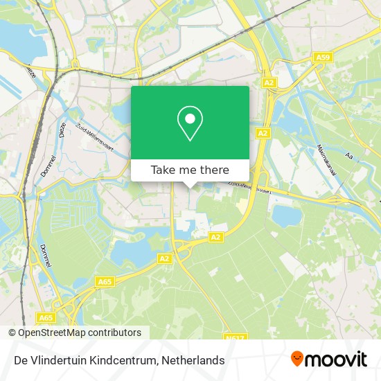 De Vlindertuin Kindcentrum map