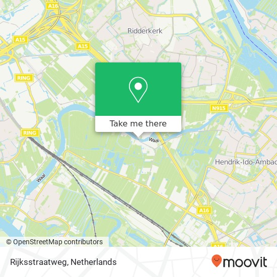 Rijksstraatweg, 2988 XP Rijsoord map