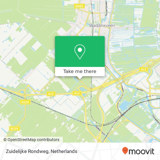 Zuidelijke Rondweg, 2742 Waddinxveen map