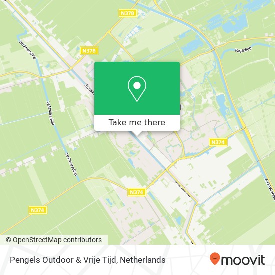 Pengels Outdoor & Vrije Tijd, Hoofdstraat 57 Karte