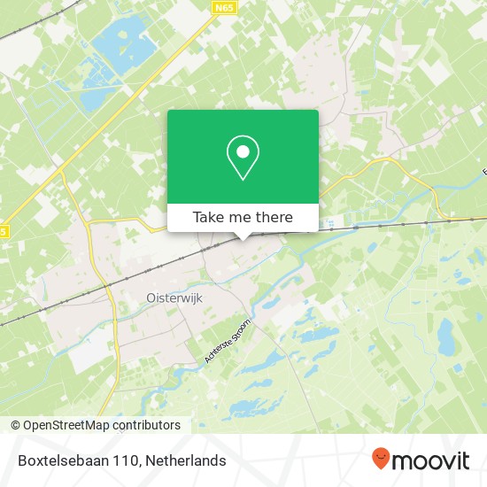 Boxtelsebaan 110, Boxtelsebaan 110, 5061 VG Oisterwijk, Nederland Karte