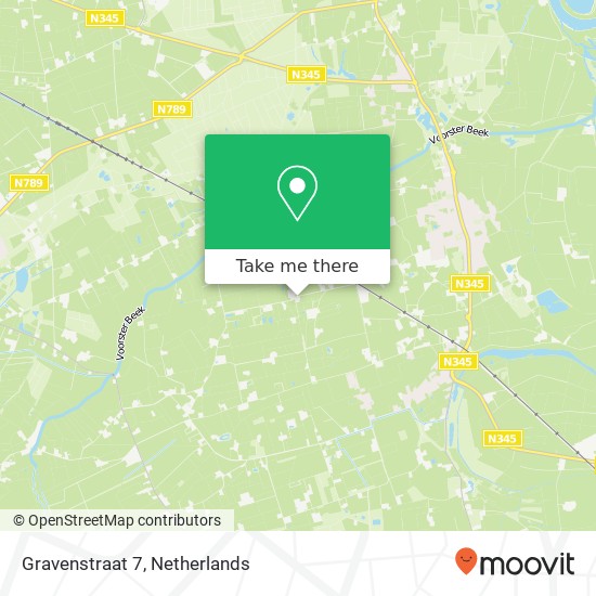 Gravenstraat 7, 7383 RH Voorst map
