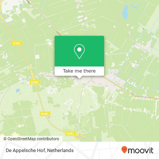 De Appelsche Hof, Boerestreek 7 map
