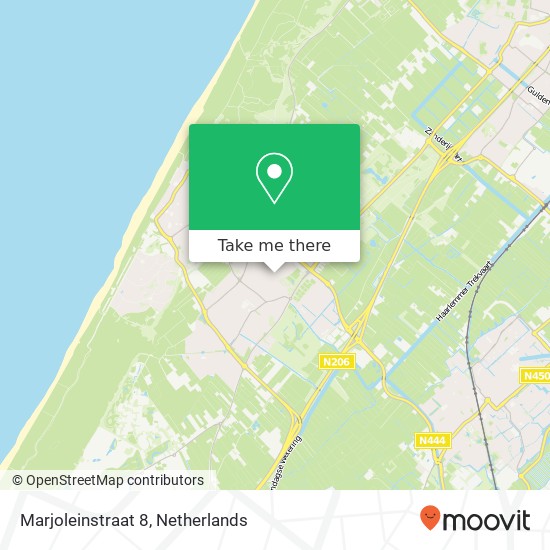 Marjoleinstraat 8, 2201 NE Noordwijk-Binnen map