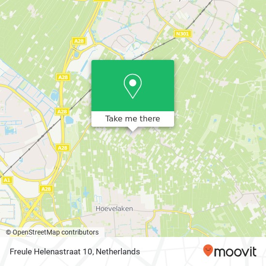 Freule Helenastraat 10, 3864 GK Nijkerkerveen map