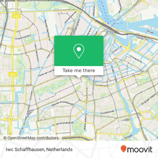 Iwc Schaffhausen, P. C. Hooftstraat 49 map