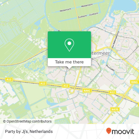 Party by Jj's, 2715 Zoetermeer map